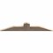 Ekena Millwork Portland Smooth Timber Gable Bracket, Douglas Fir, 48"W x 10"H x 1 1/2"D x 5 1/2"F, 5/12 Pitch GBW048X10X0206POR00SDF - alternate 2